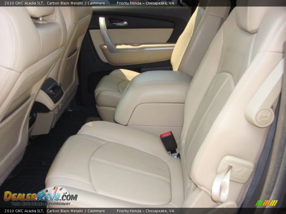 2010 GMC Acadia SLT Carbon Black Metallic / Cashmere Photo #9