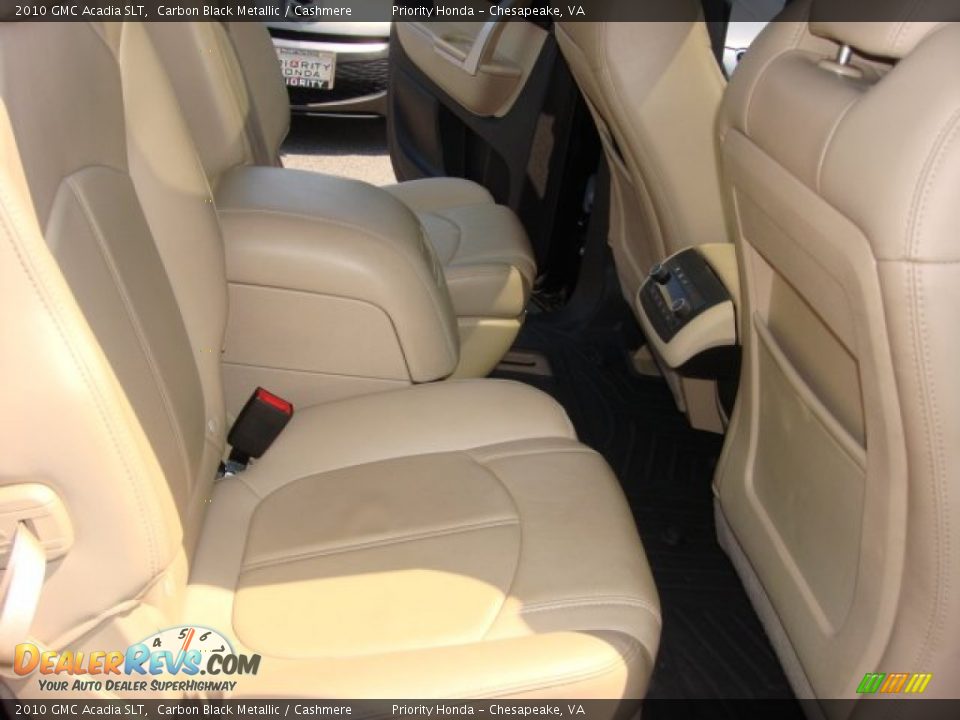 2010 GMC Acadia SLT Carbon Black Metallic / Cashmere Photo #13