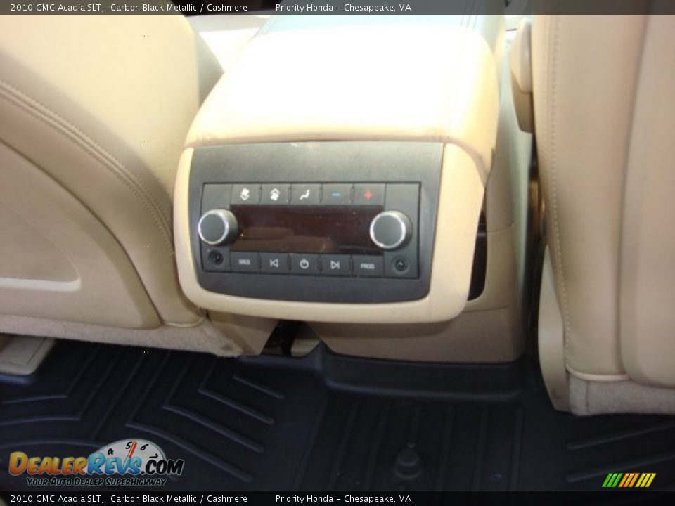 2010 GMC Acadia SLT Carbon Black Metallic / Cashmere Photo #15