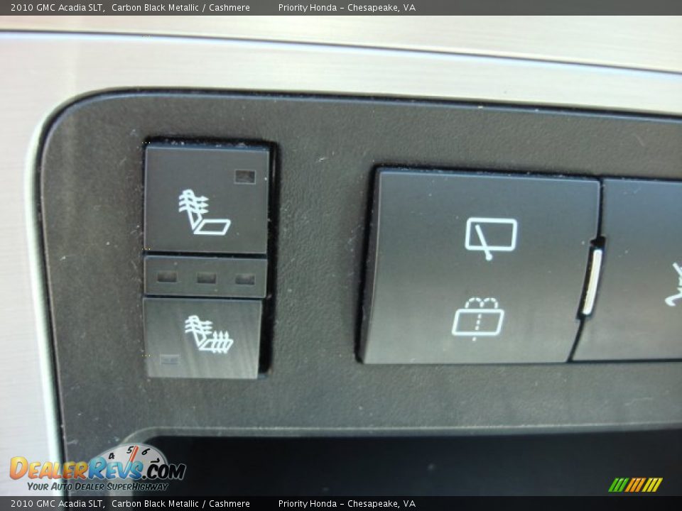 2010 GMC Acadia SLT Carbon Black Metallic / Cashmere Photo #23