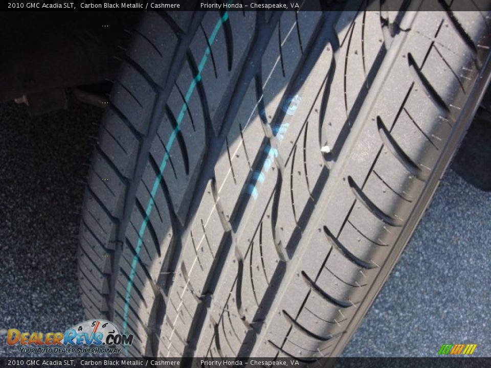 2010 GMC Acadia SLT Carbon Black Metallic / Cashmere Photo #29