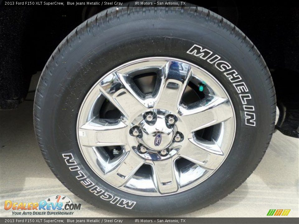2013 Ford F150 XLT SuperCrew Wheel Photo #8
