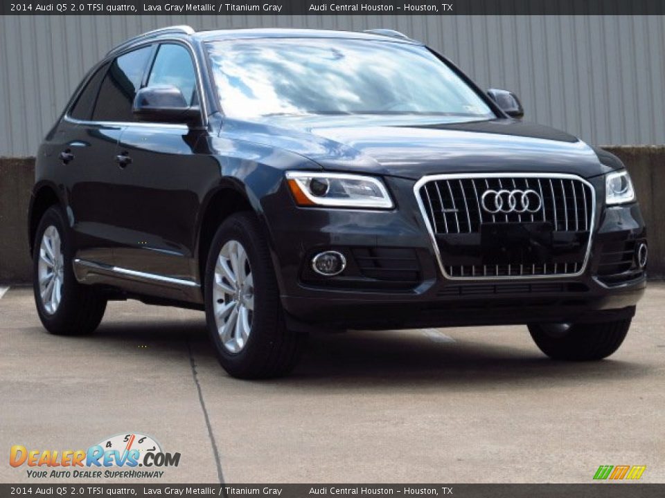 2014 Audi Q5 2.0 TFSI quattro Lava Gray Metallic / Titanium Gray Photo #1