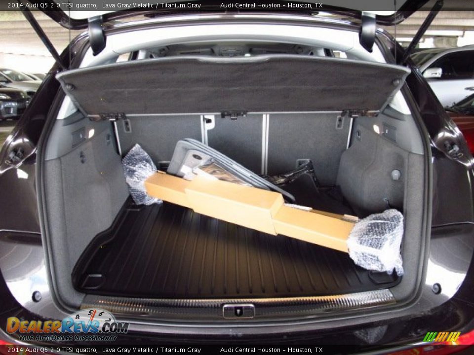 2014 Audi Q5 2.0 TFSI quattro Lava Gray Metallic / Titanium Gray Photo #8