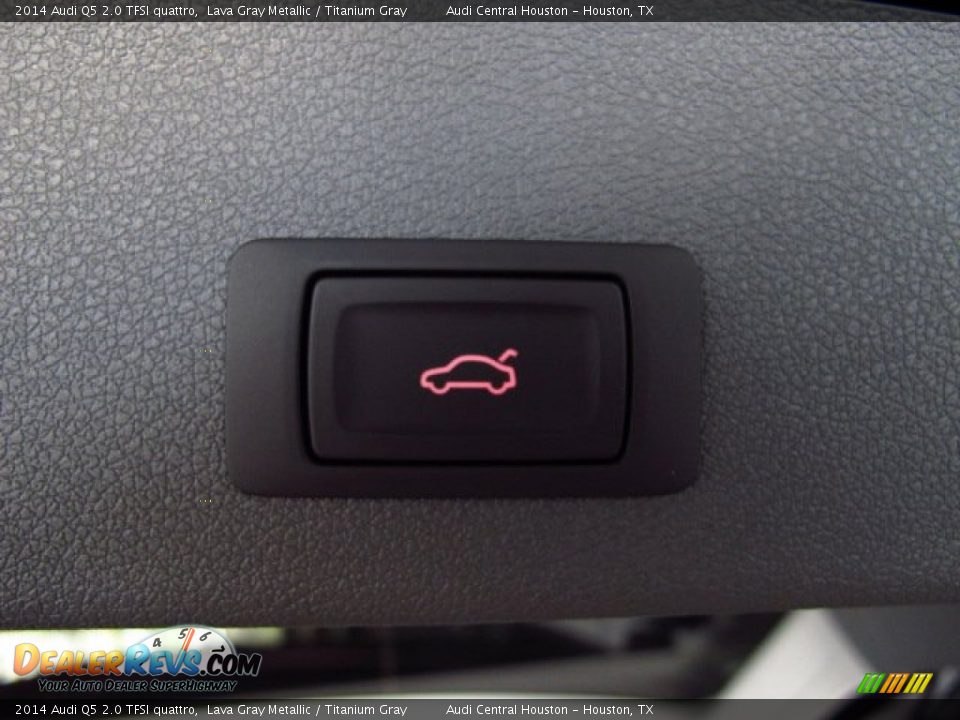 2014 Audi Q5 2.0 TFSI quattro Lava Gray Metallic / Titanium Gray Photo #9