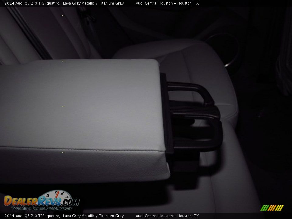 2014 Audi Q5 2.0 TFSI quattro Lava Gray Metallic / Titanium Gray Photo #17