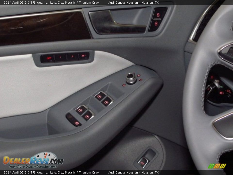 2014 Audi Q5 2.0 TFSI quattro Lava Gray Metallic / Titanium Gray Photo #18