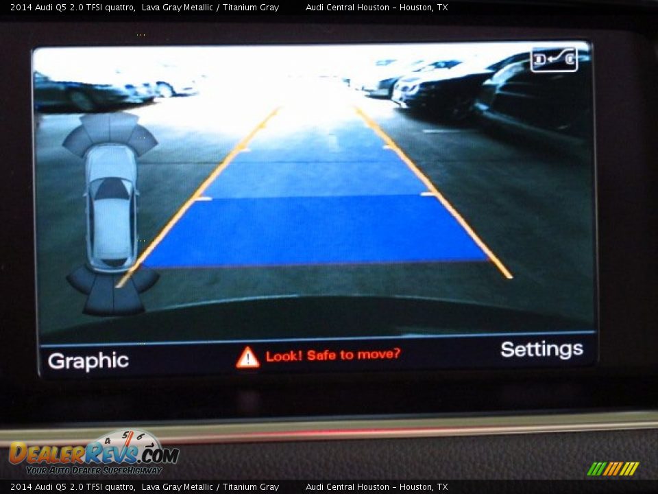 2014 Audi Q5 2.0 TFSI quattro Lava Gray Metallic / Titanium Gray Photo #24
