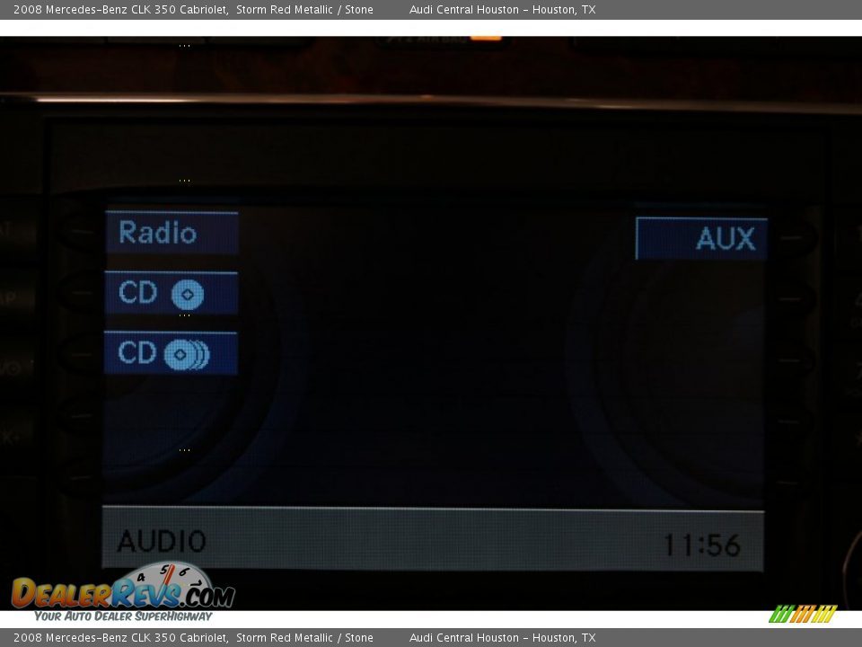 2008 Mercedes-Benz CLK 350 Cabriolet Storm Red Metallic / Stone Photo #19