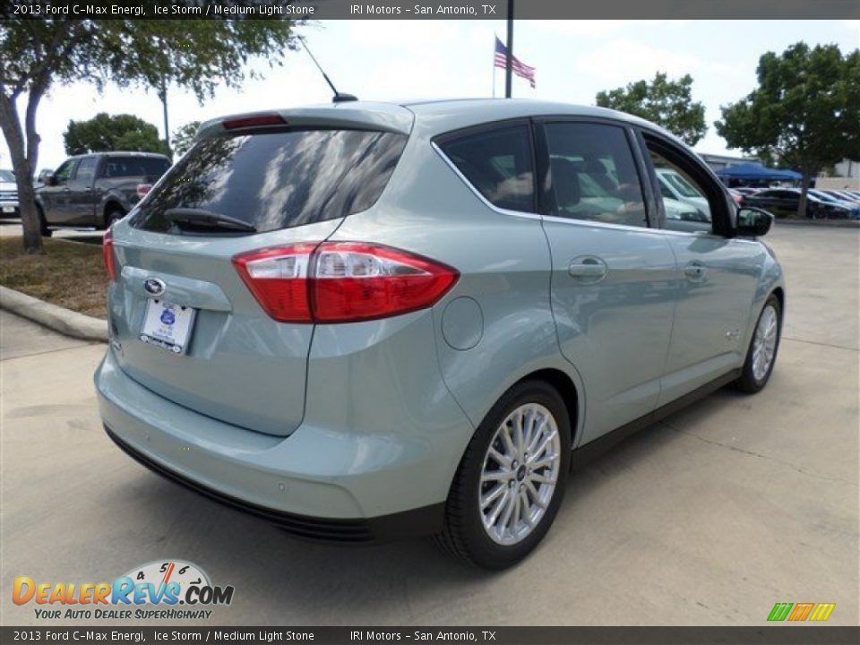 2013 Ford C-Max Energi Ice Storm / Medium Light Stone Photo #5