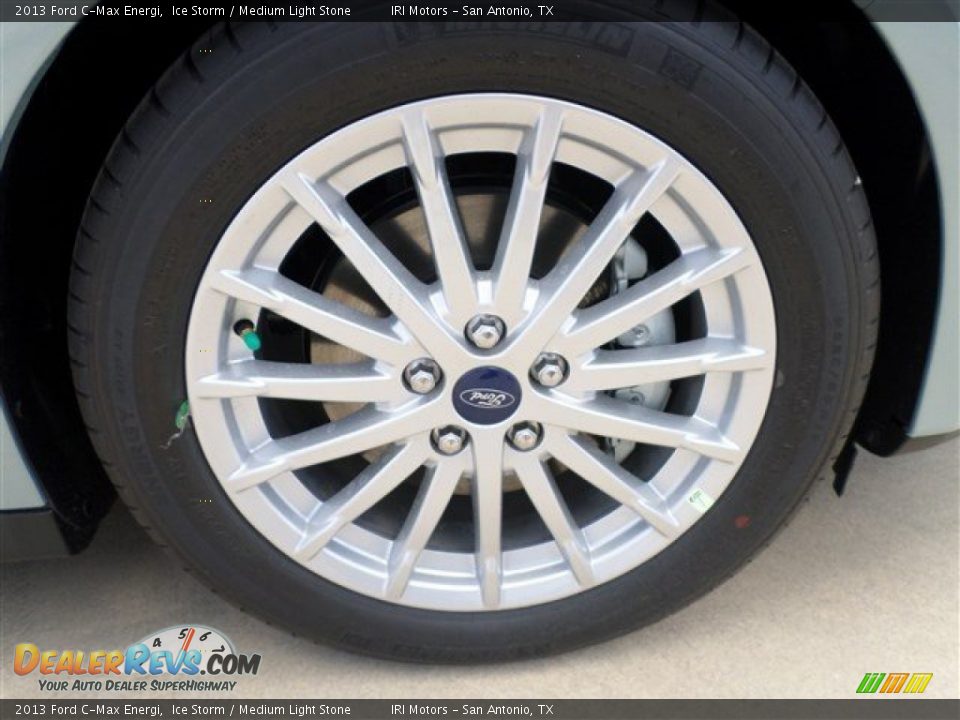 2013 Ford C-Max Energi Ice Storm / Medium Light Stone Photo #8