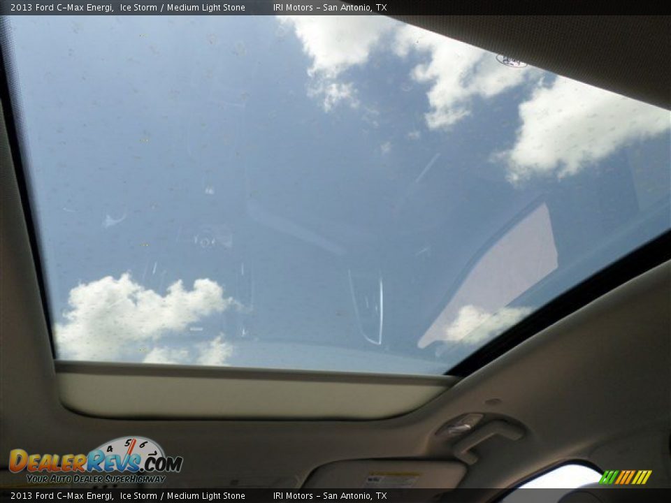 2013 Ford C-Max Energi Ice Storm / Medium Light Stone Photo #15