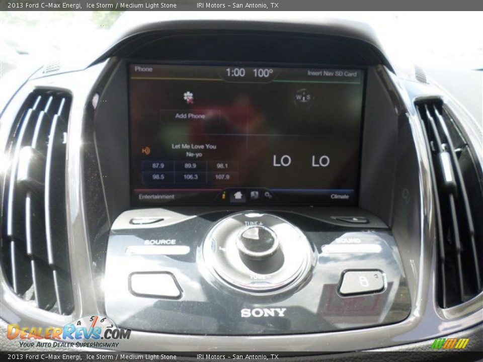 2013 Ford C-Max Energi Ice Storm / Medium Light Stone Photo #25