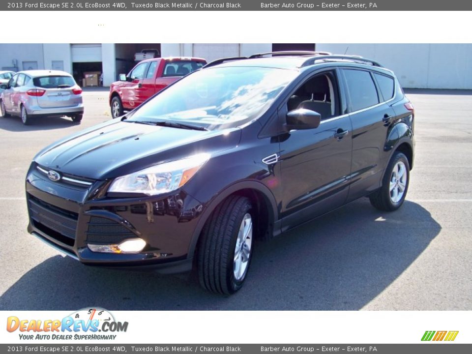 2013 Ford Escape SE 2.0L EcoBoost 4WD Tuxedo Black Metallic / Charcoal Black Photo #1
