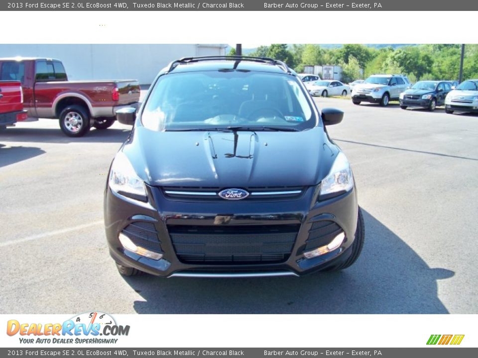 2013 Ford Escape SE 2.0L EcoBoost 4WD Tuxedo Black Metallic / Charcoal Black Photo #2