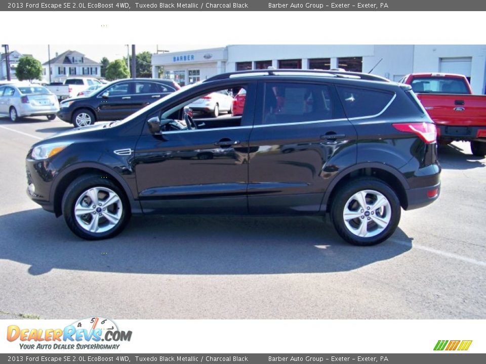 2013 Ford Escape SE 2.0L EcoBoost 4WD Tuxedo Black Metallic / Charcoal Black Photo #8