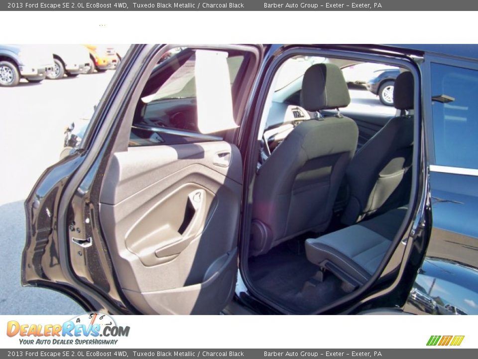 2013 Ford Escape SE 2.0L EcoBoost 4WD Tuxedo Black Metallic / Charcoal Black Photo #15