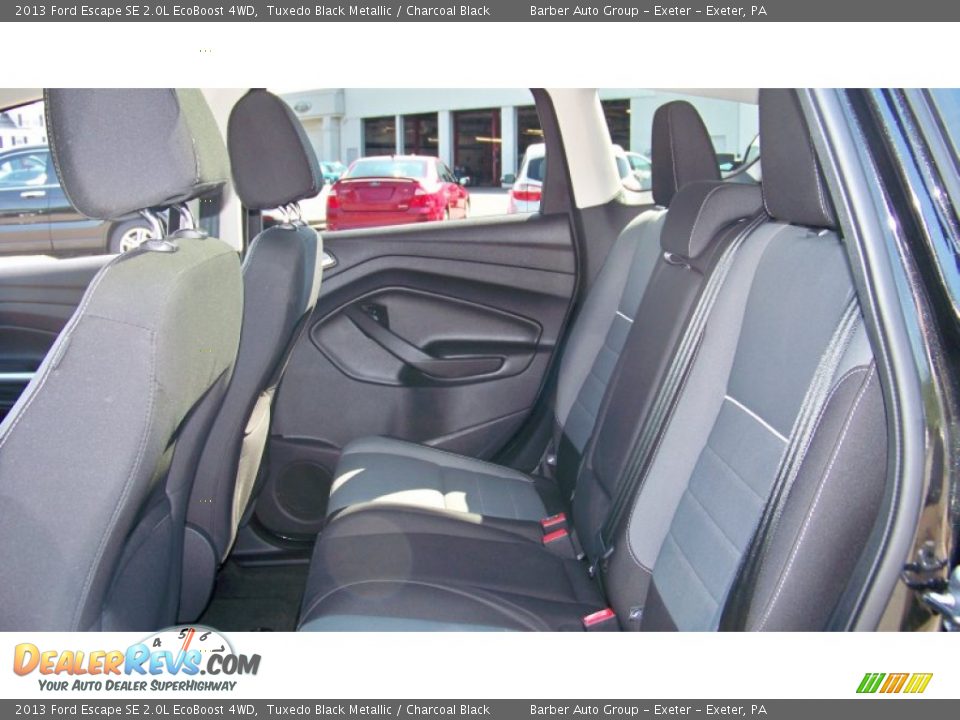 2013 Ford Escape SE 2.0L EcoBoost 4WD Tuxedo Black Metallic / Charcoal Black Photo #16