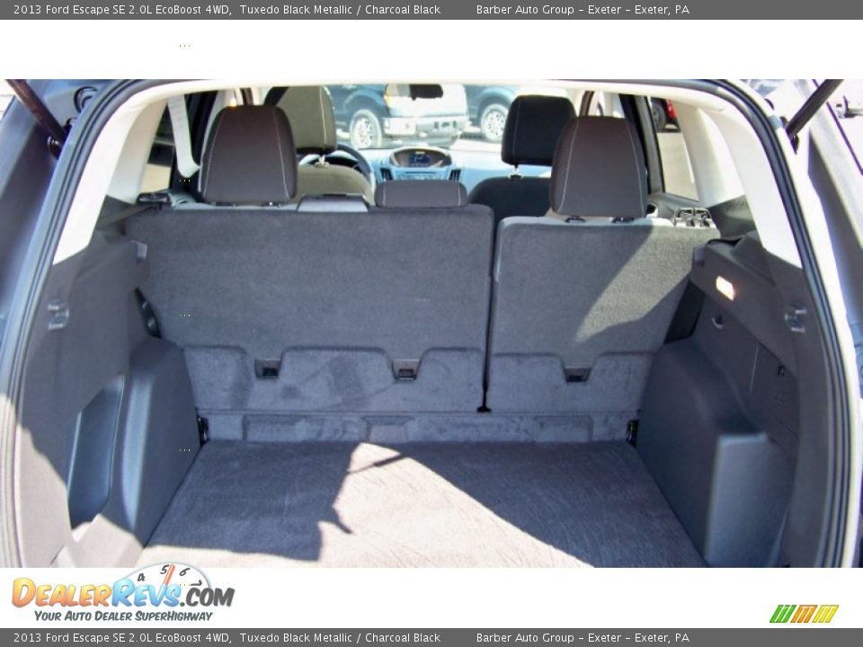 2013 Ford Escape SE 2.0L EcoBoost 4WD Tuxedo Black Metallic / Charcoal Black Photo #18