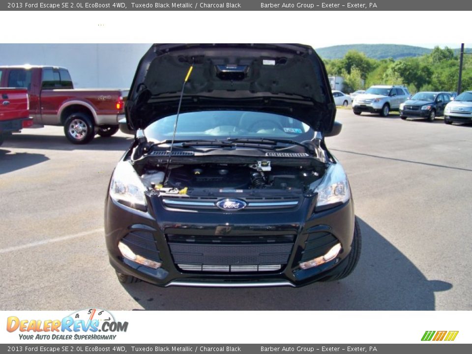 2013 Ford Escape SE 2.0L EcoBoost 4WD Tuxedo Black Metallic / Charcoal Black Photo #19