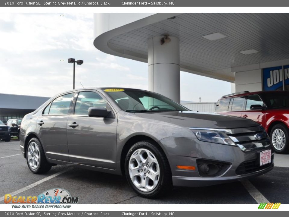 2010 Ford Fusion SE Sterling Grey Metallic / Charcoal Black Photo #1