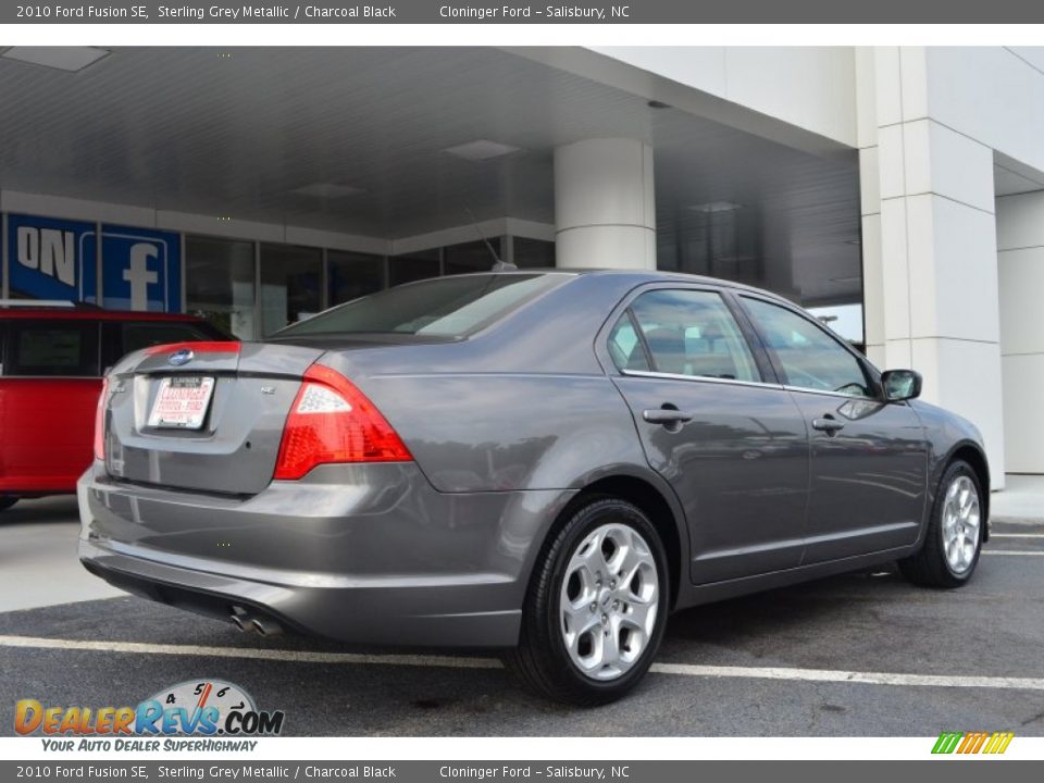 2010 Ford Fusion SE Sterling Grey Metallic / Charcoal Black Photo #3