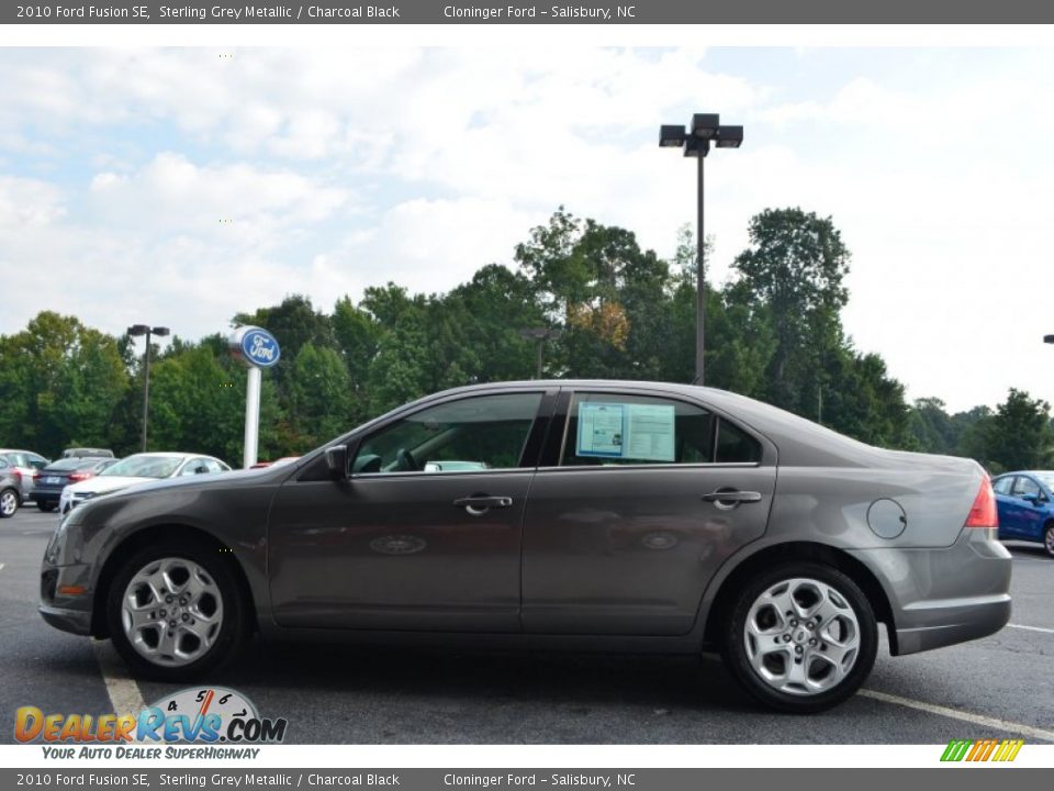 2010 Ford Fusion SE Sterling Grey Metallic / Charcoal Black Photo #5