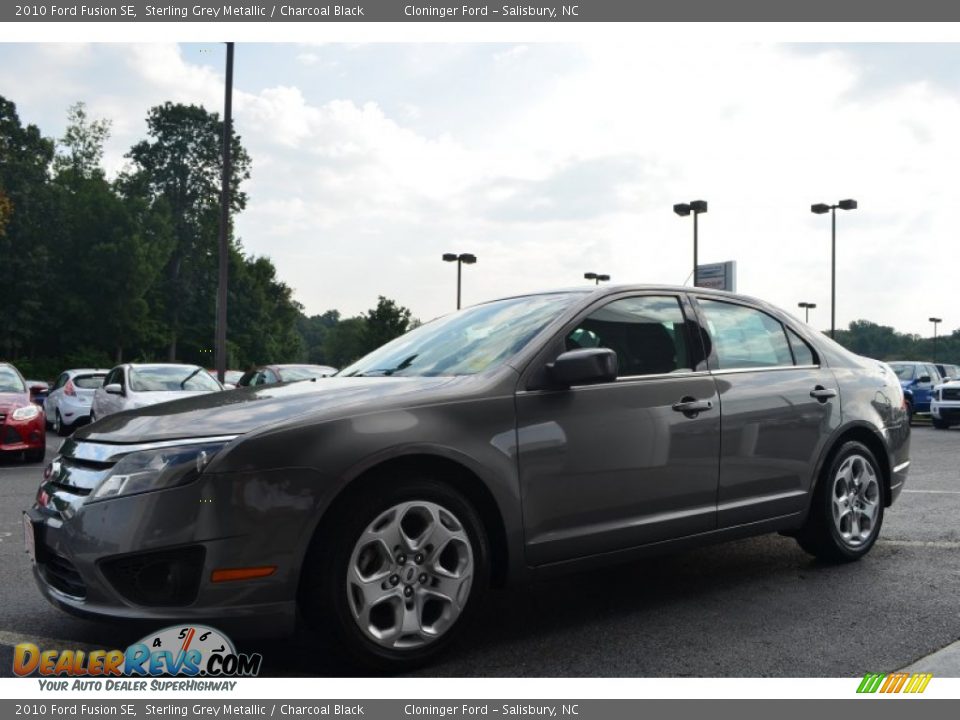 2010 Ford Fusion SE Sterling Grey Metallic / Charcoal Black Photo #6
