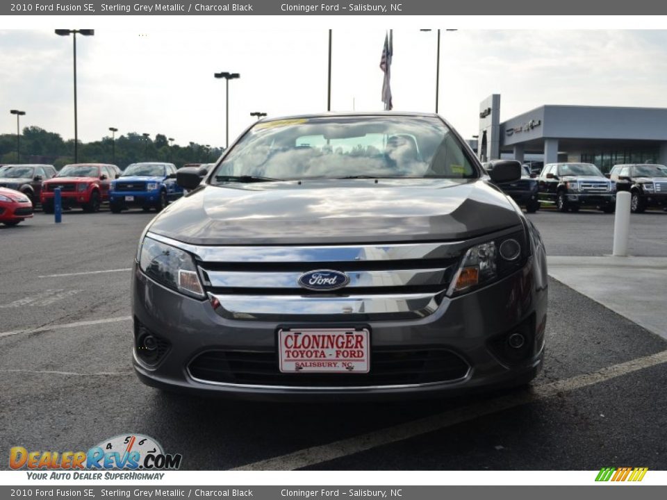 2010 Ford Fusion SE Sterling Grey Metallic / Charcoal Black Photo #7