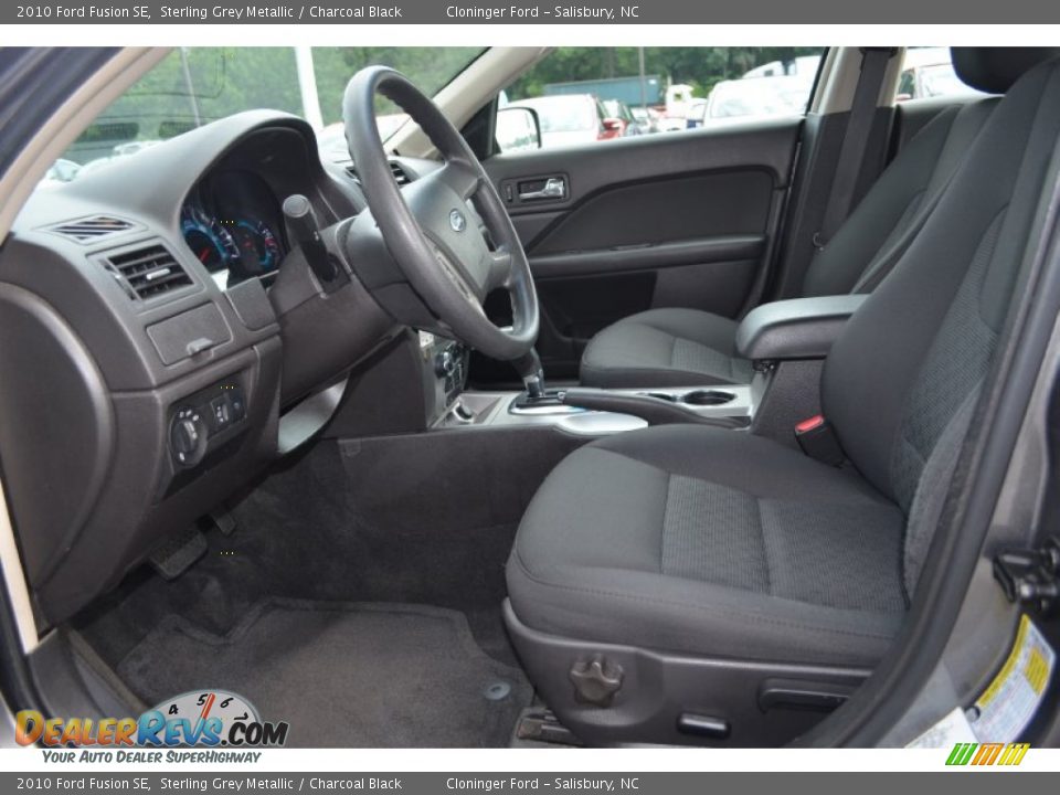 2010 Ford Fusion SE Sterling Grey Metallic / Charcoal Black Photo #9
