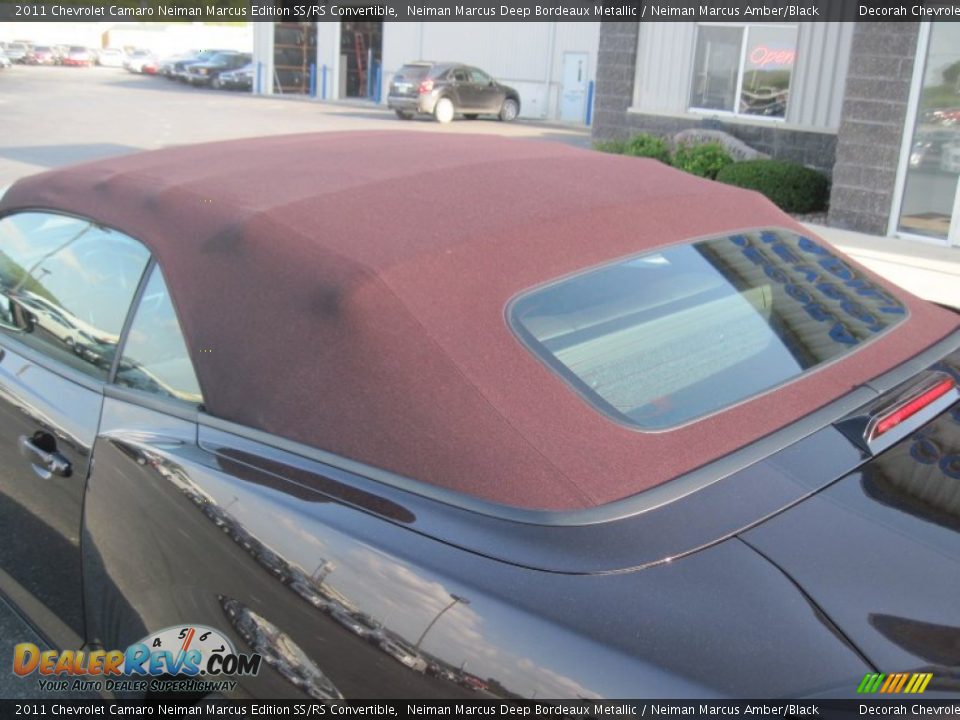 2011 Chevrolet Camaro Neiman Marcus Edition SS/RS Convertible Neiman Marcus Deep Bordeaux Metallic / Neiman Marcus Amber/Black Photo #6