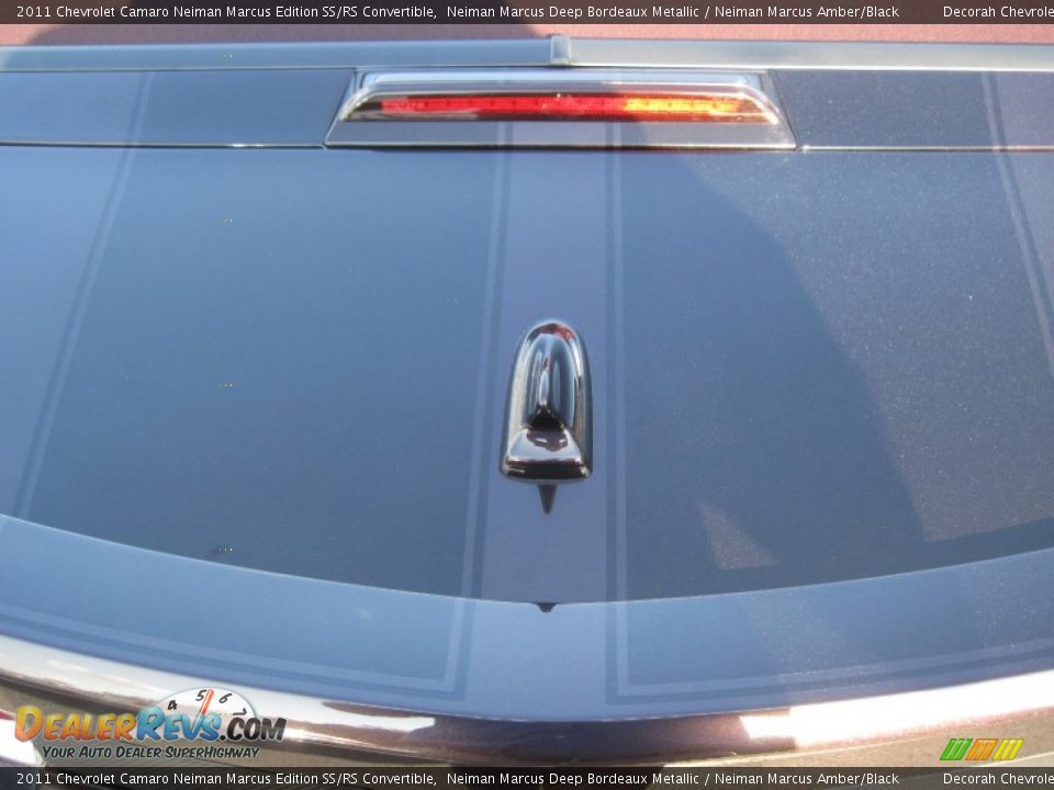 2011 Chevrolet Camaro Neiman Marcus Edition SS/RS Convertible Neiman Marcus Deep Bordeaux Metallic / Neiman Marcus Amber/Black Photo #7