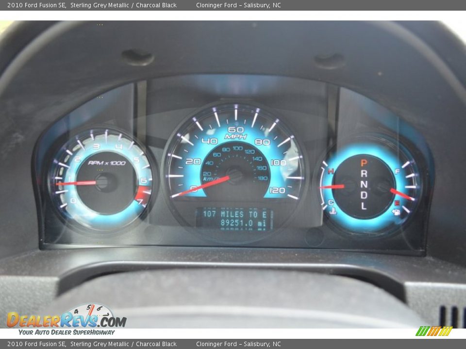 2010 Ford Fusion SE Sterling Grey Metallic / Charcoal Black Photo #20