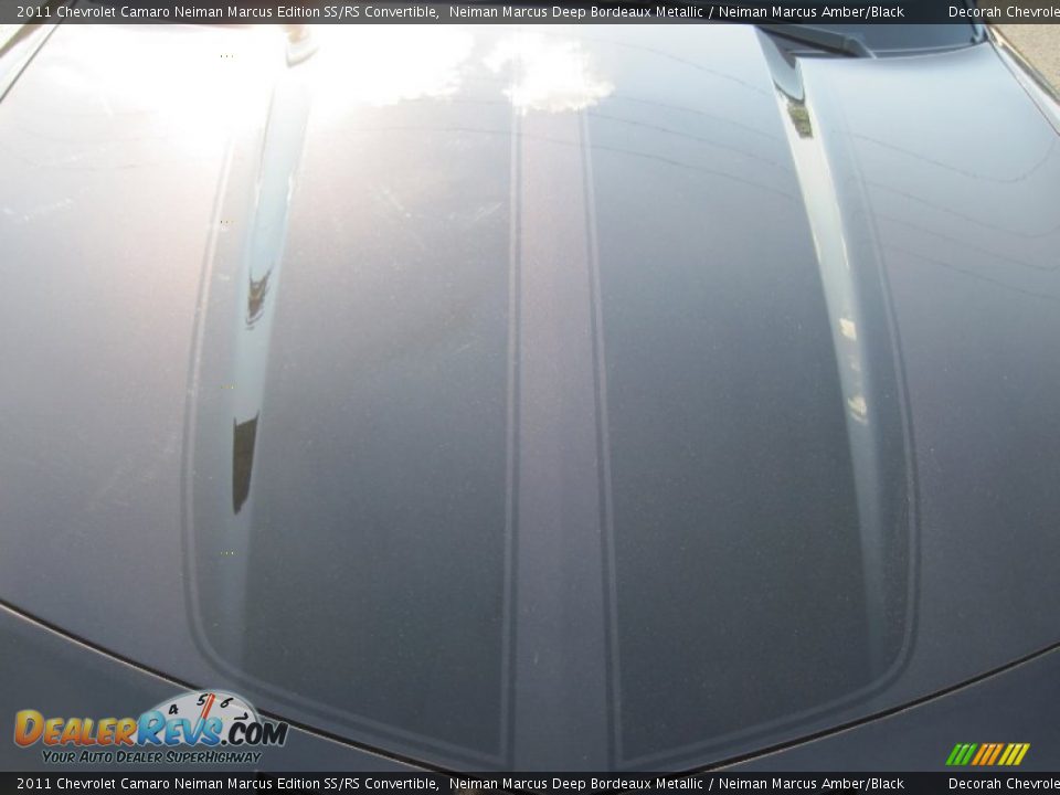 2011 Chevrolet Camaro Neiman Marcus Edition SS/RS Convertible Neiman Marcus Deep Bordeaux Metallic / Neiman Marcus Amber/Black Photo #8