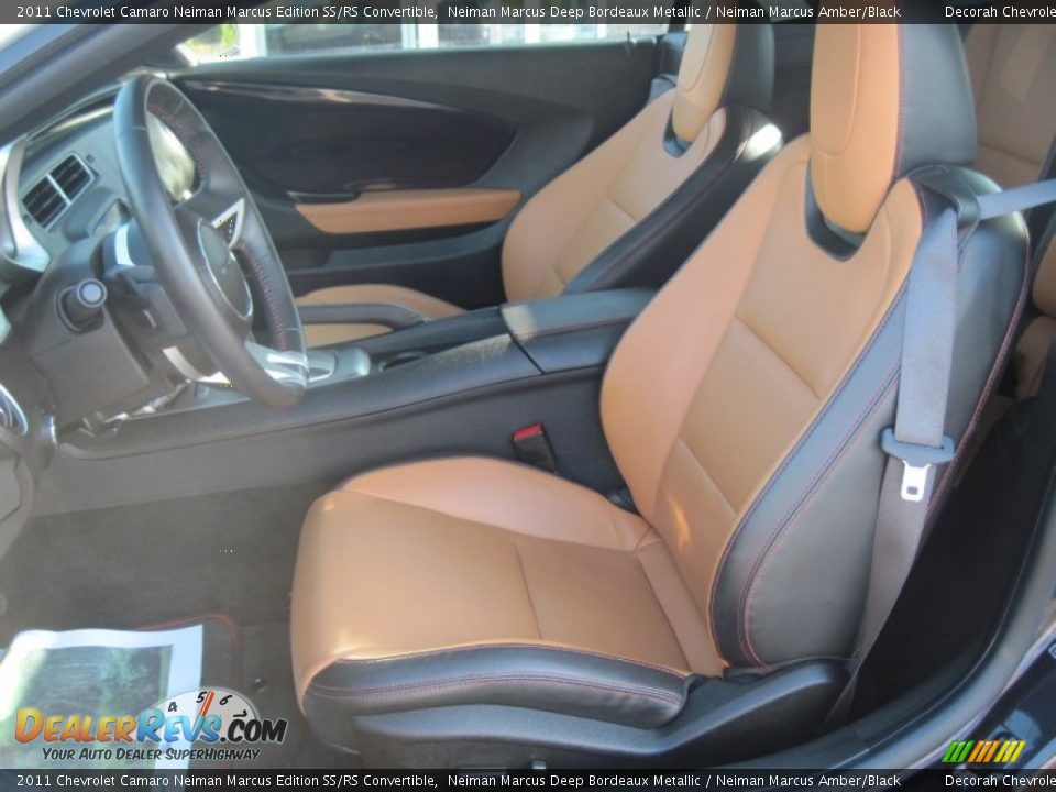 Neiman Marcus Amber/Black Interior - 2011 Chevrolet Camaro Neiman Marcus Edition SS/RS Convertible Photo #11