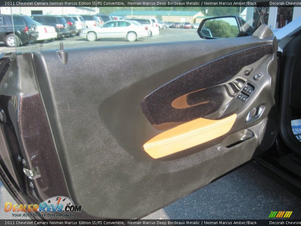 Door Panel of 2011 Chevrolet Camaro Neiman Marcus Edition SS/RS Convertible Photo #13