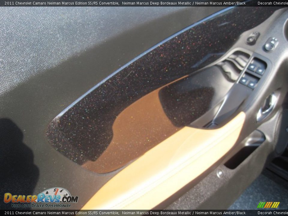Door Panel of 2011 Chevrolet Camaro Neiman Marcus Edition SS/RS Convertible Photo #14