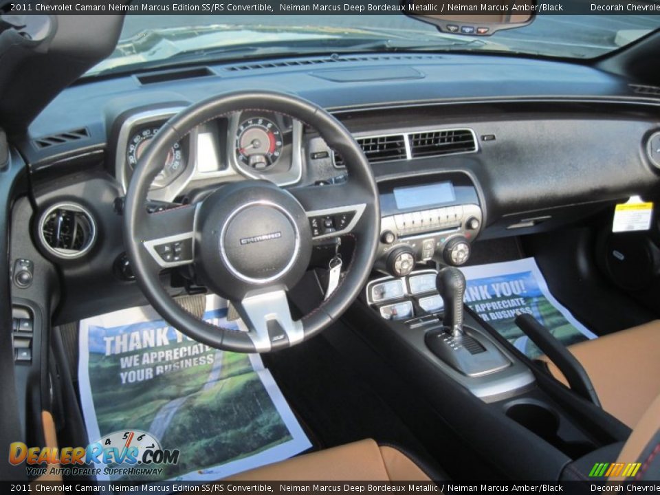 Dashboard of 2011 Chevrolet Camaro Neiman Marcus Edition SS/RS Convertible Photo #17