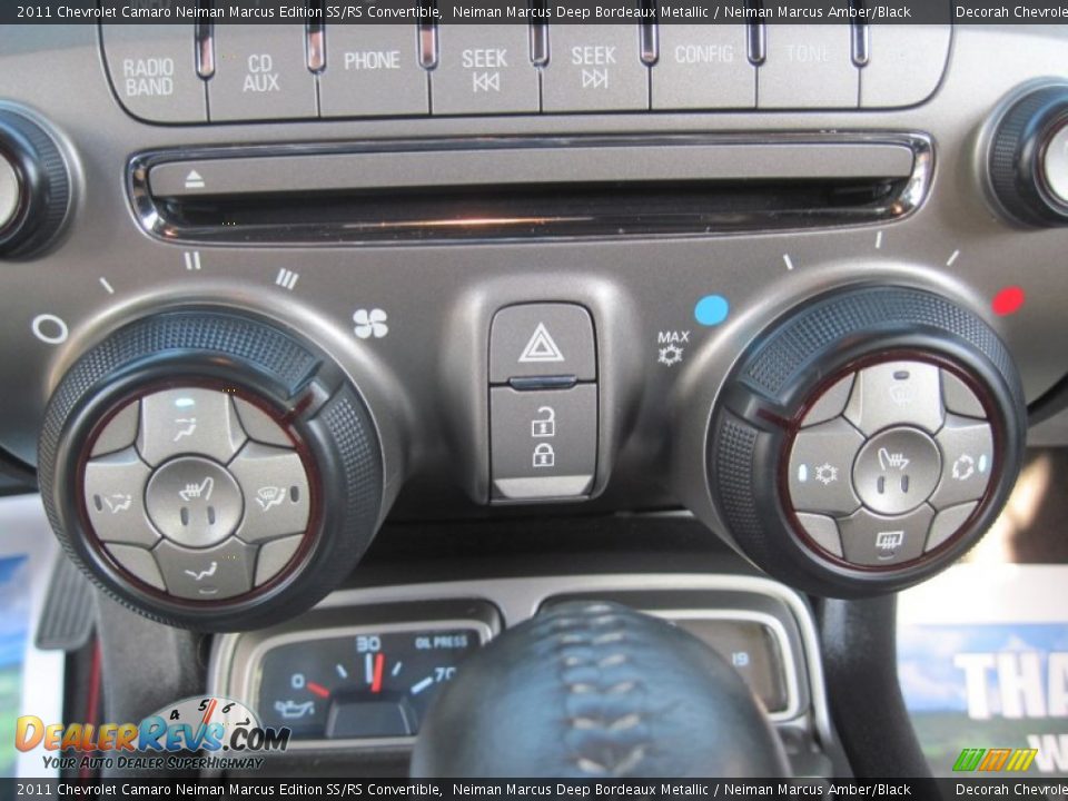 Controls of 2011 Chevrolet Camaro Neiman Marcus Edition SS/RS Convertible Photo #21