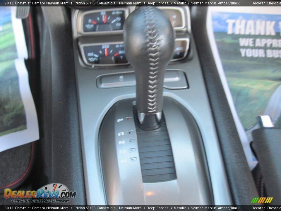 2011 Chevrolet Camaro Neiman Marcus Edition SS/RS Convertible Shifter Photo #22