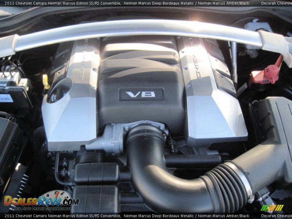 2011 Chevrolet Camaro Neiman Marcus Edition SS/RS Convertible 6.2 Liter OHV 16-Valve V8 Engine Photo #23