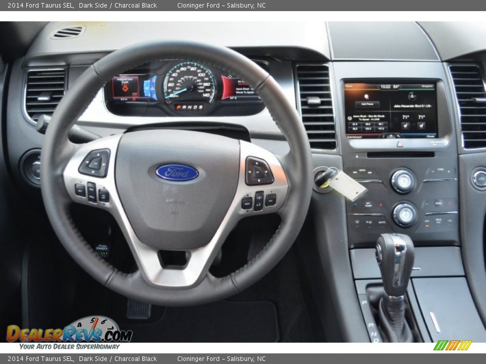 2014 Ford Taurus SEL Steering Wheel Photo #11