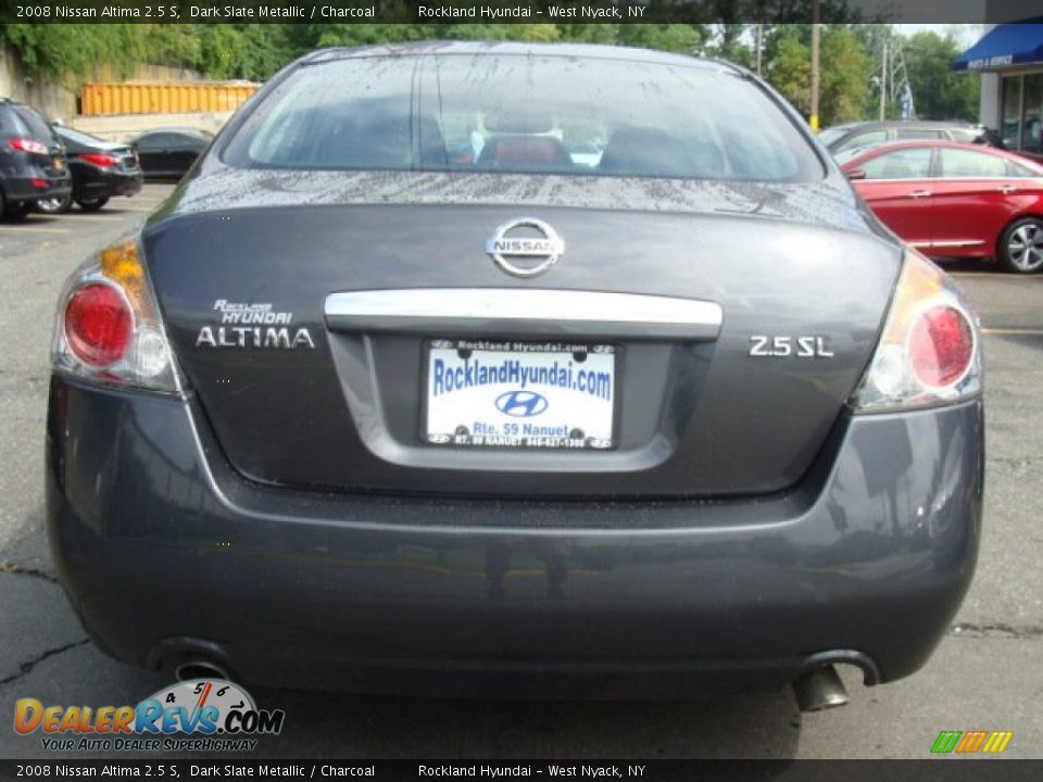 2008 Nissan Altima 2.5 S Dark Slate Metallic / Charcoal Photo #5