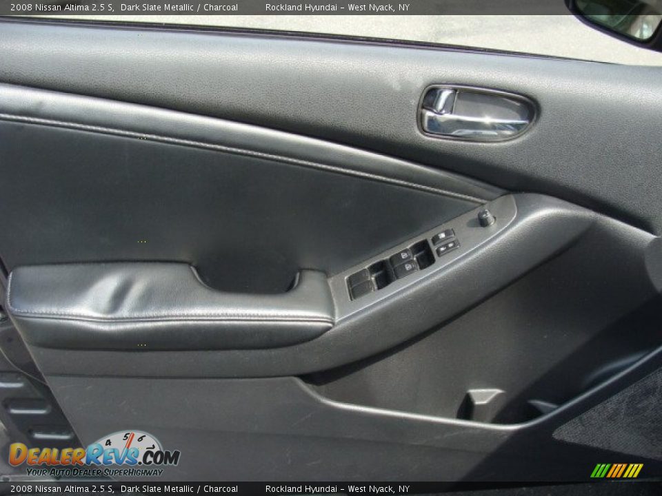 2008 Nissan Altima 2.5 S Dark Slate Metallic / Charcoal Photo #7