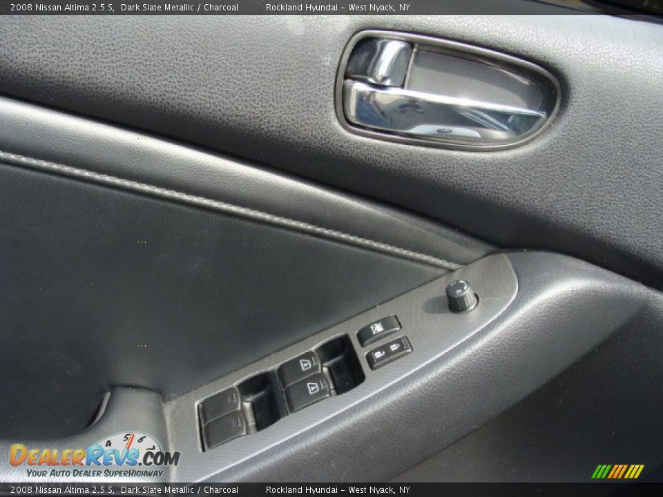 2008 Nissan Altima 2.5 S Dark Slate Metallic / Charcoal Photo #8