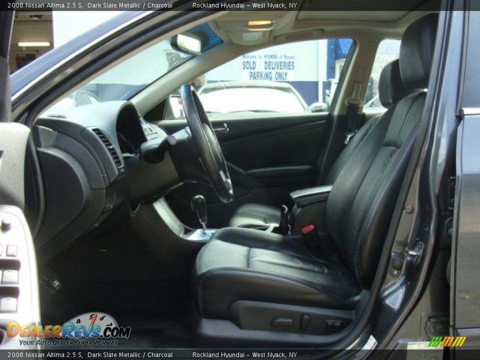 2008 Nissan Altima 2.5 S Dark Slate Metallic / Charcoal Photo #10