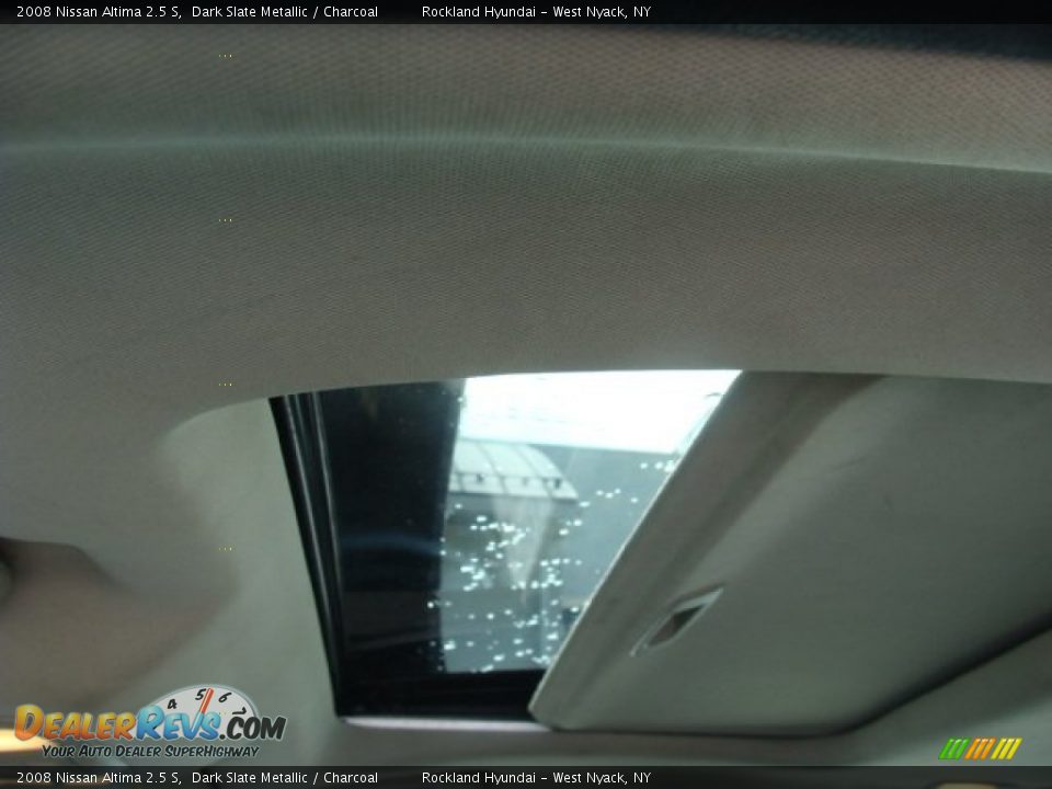 2008 Nissan Altima 2.5 S Dark Slate Metallic / Charcoal Photo #11