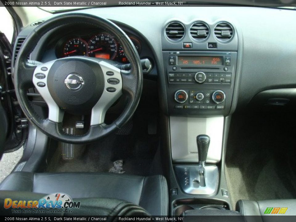 2008 Nissan Altima 2.5 S Dark Slate Metallic / Charcoal Photo #12
