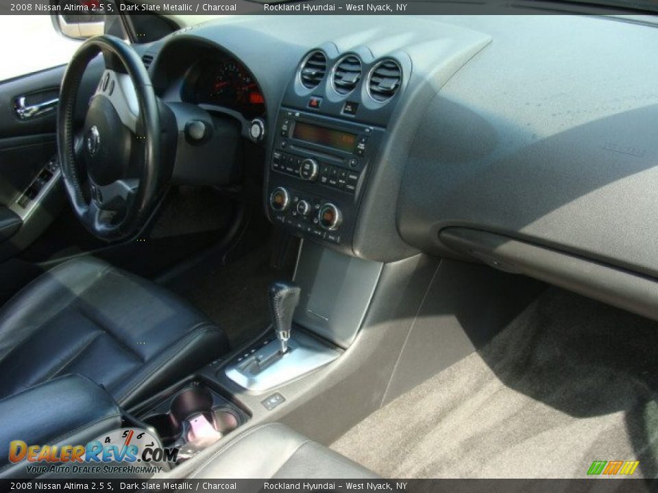 2008 Nissan Altima 2.5 S Dark Slate Metallic / Charcoal Photo #23