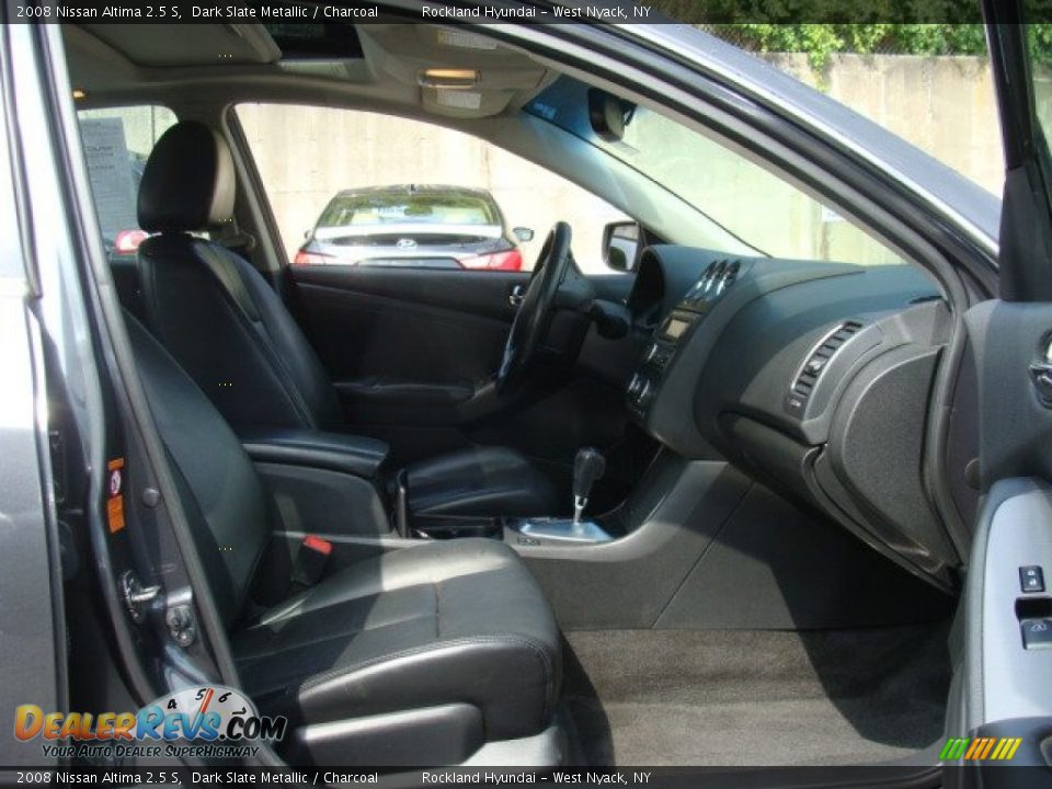 2008 Nissan Altima 2.5 S Dark Slate Metallic / Charcoal Photo #24